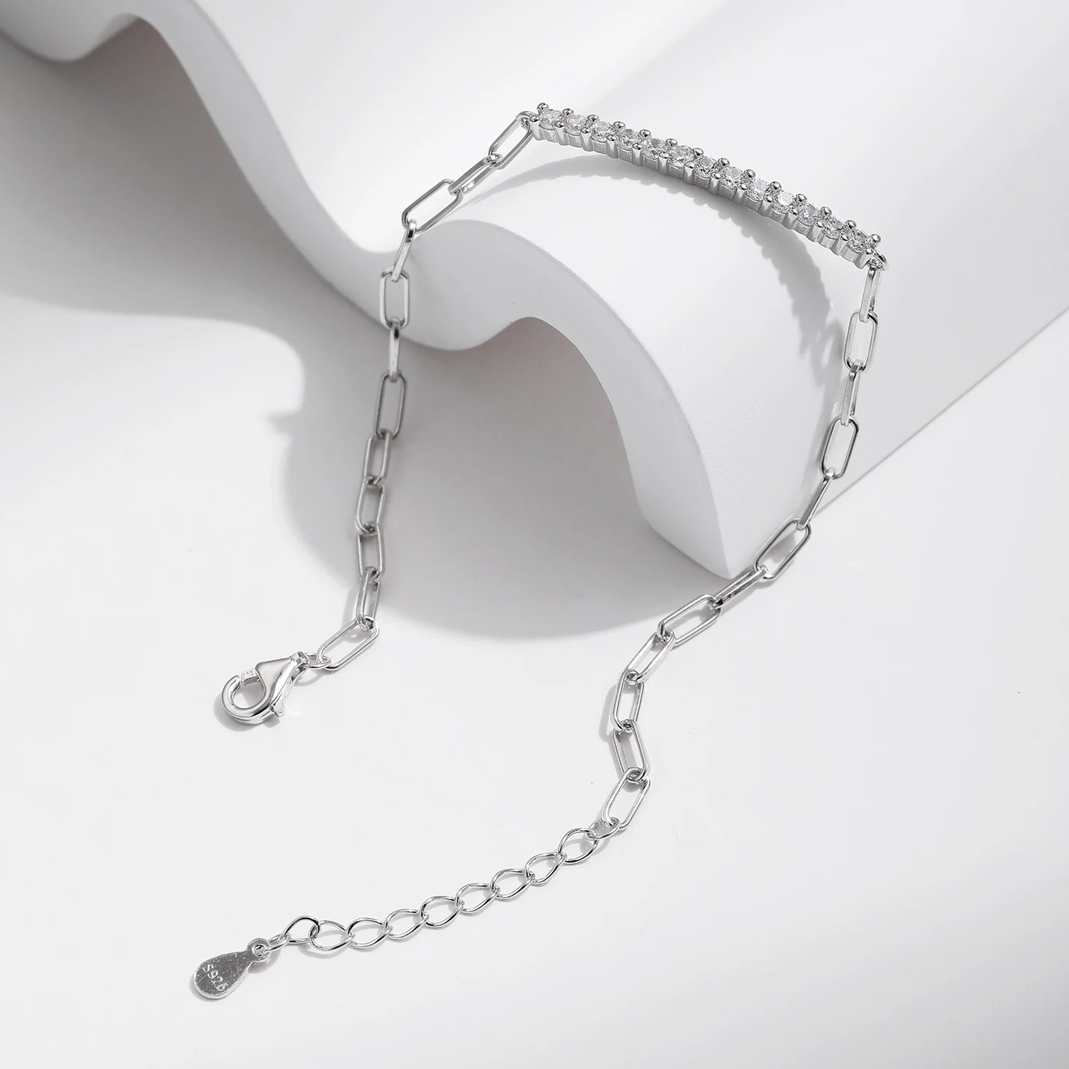 Pulseira em Moissanite - Virena Axis