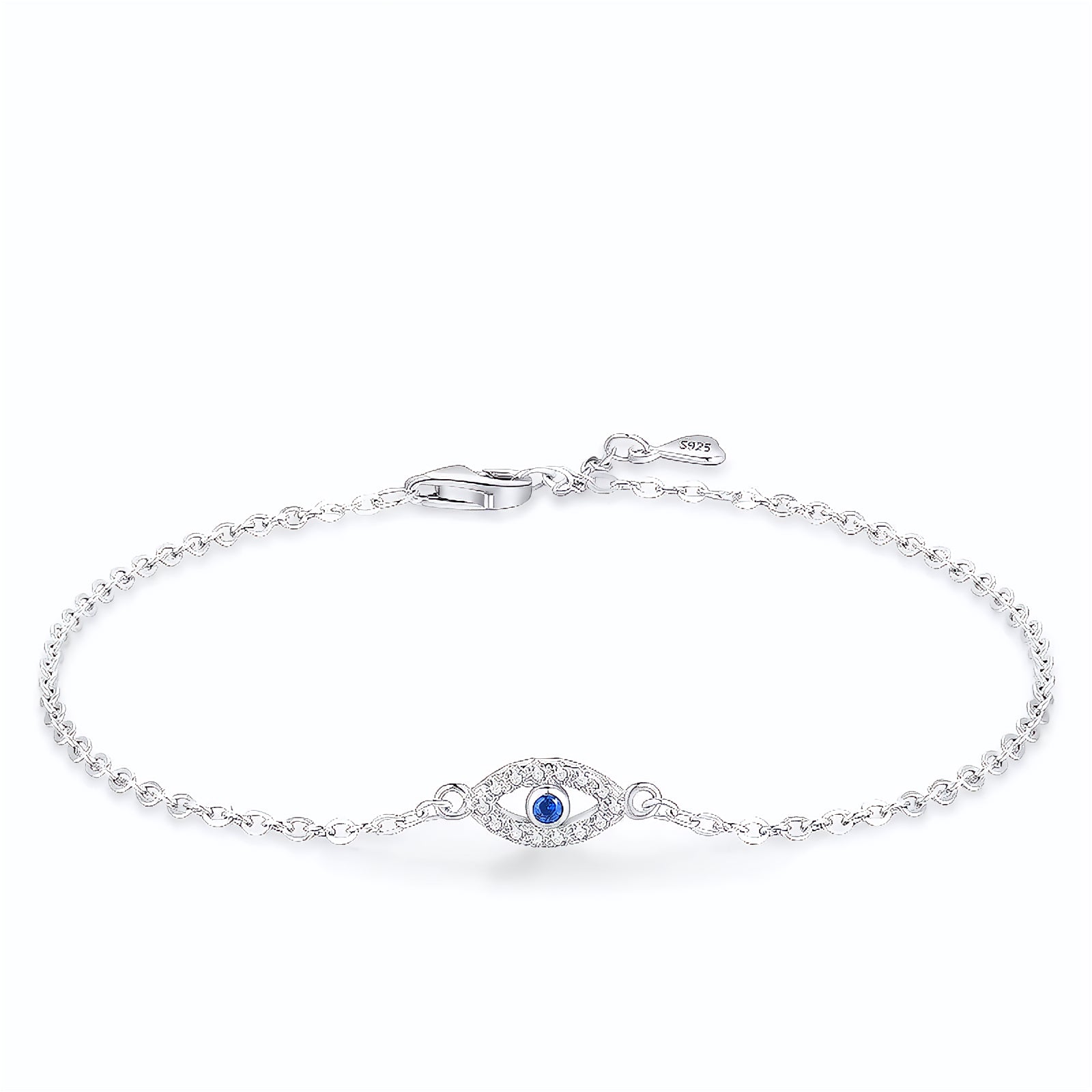 Pulseira em Prata 925 - Virena Olho Grego