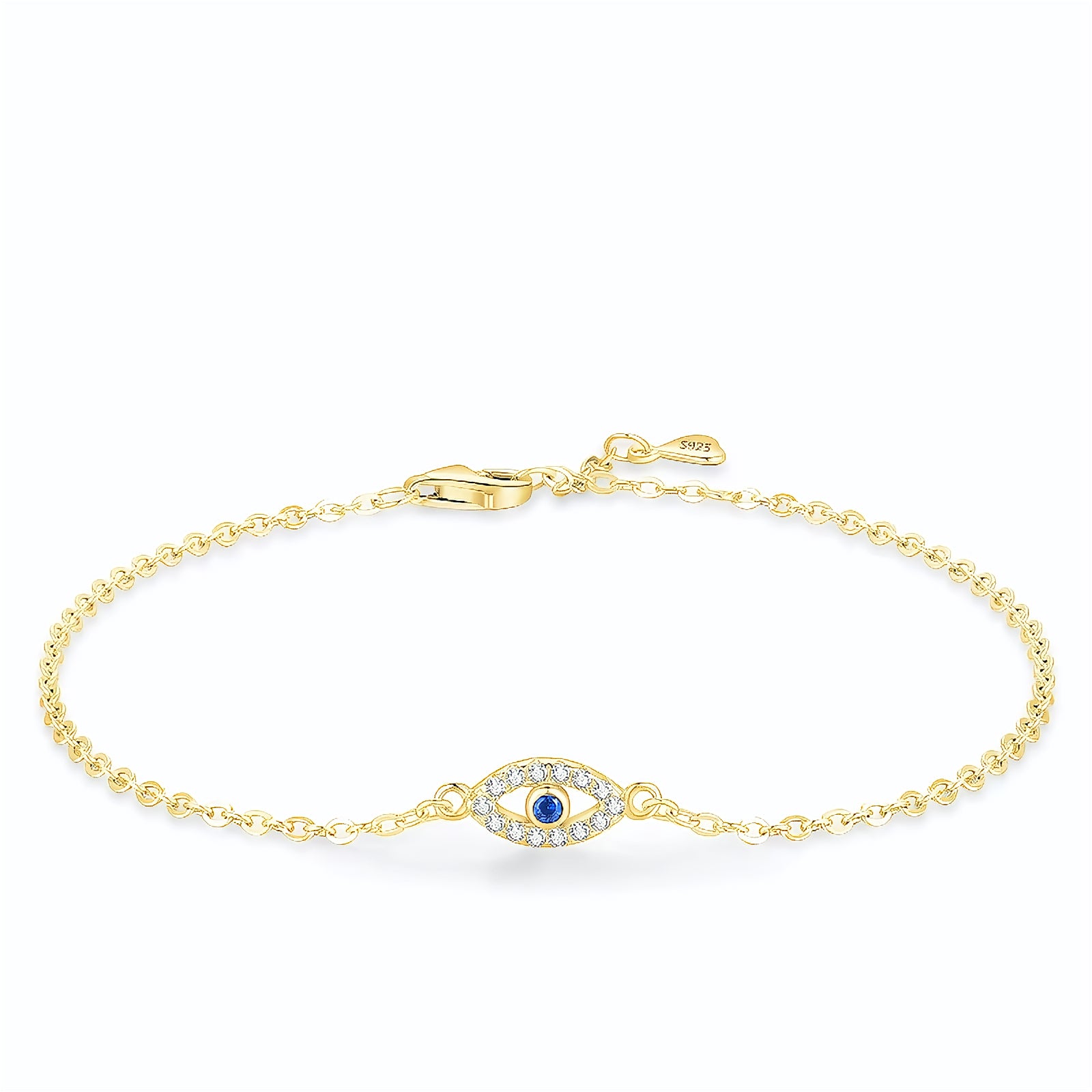 Pulseira em Prata 925 - Virena Olho Grego