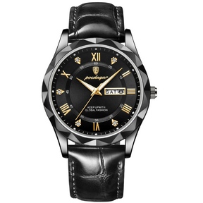 Relógio Elegante em Couro  - Marsiak Prime