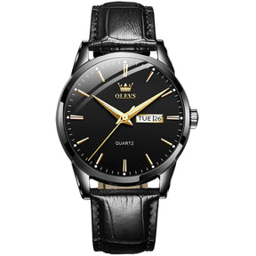 Relógio Elegante em Couro - Marsiak Executive