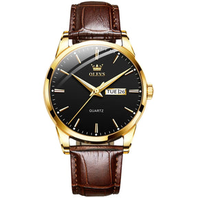 Relógio Elegante em Couro - Marsiak Executive