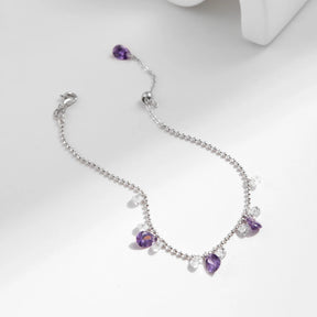 Pulseira em Prata 925 - Marsiak Ametista