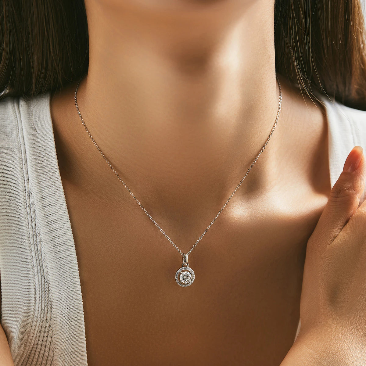 Colar em Moissanite - Virena Lustria