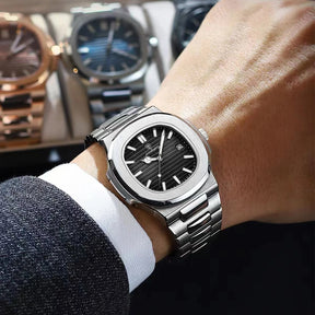 Relógio Luxo - Marsiak Silver Elite