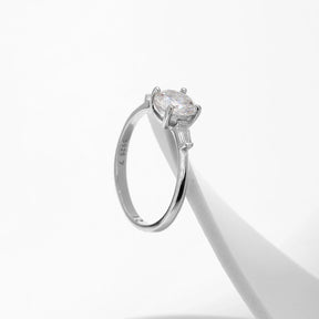 Anel Solitário em Moissanite - Virena Esméra