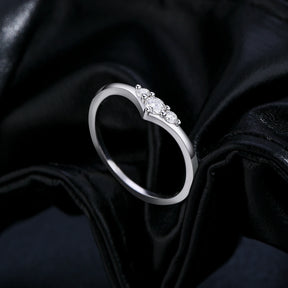 Anel em Moissanite - Virena Vesper