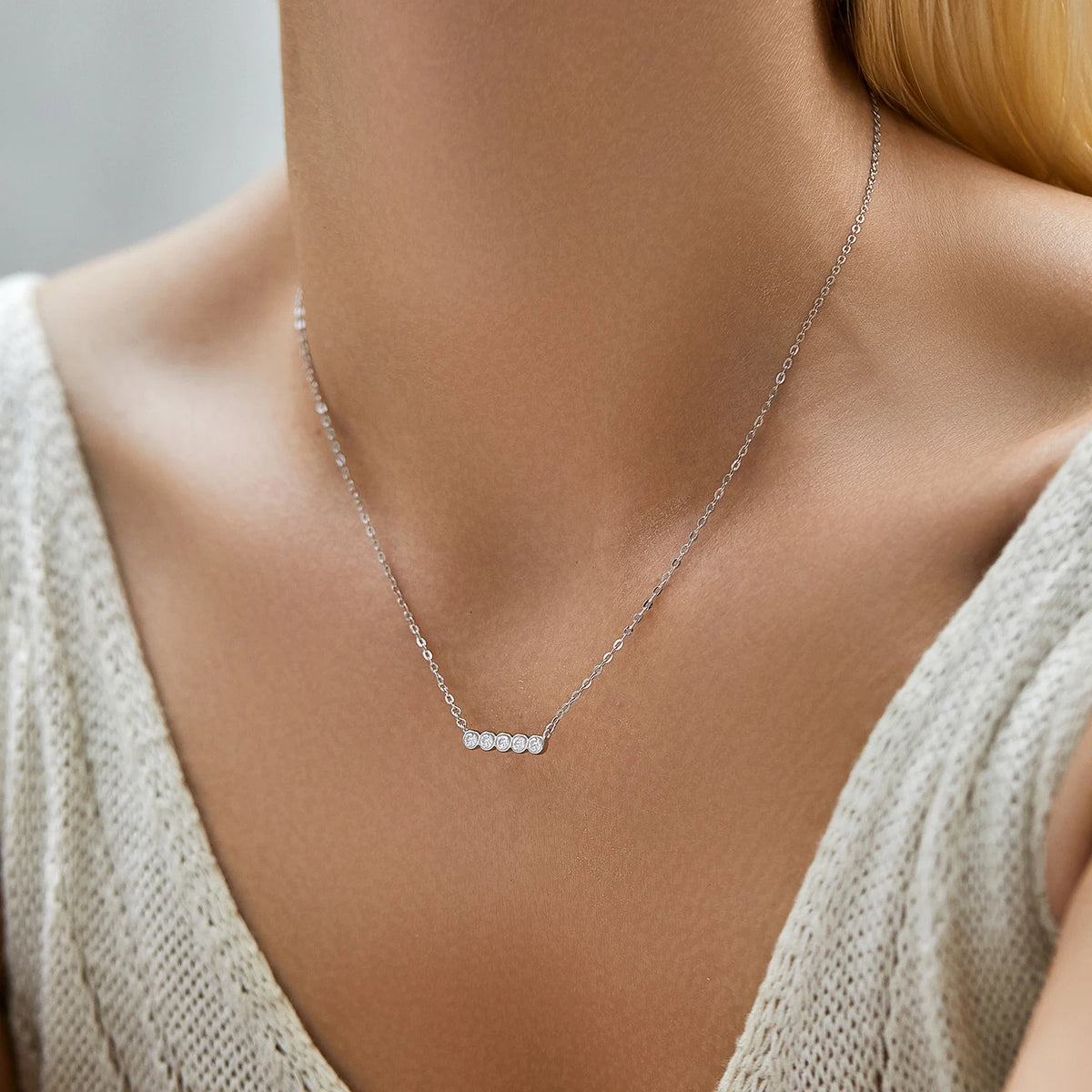 Colar em Moissanite - Virena Essence