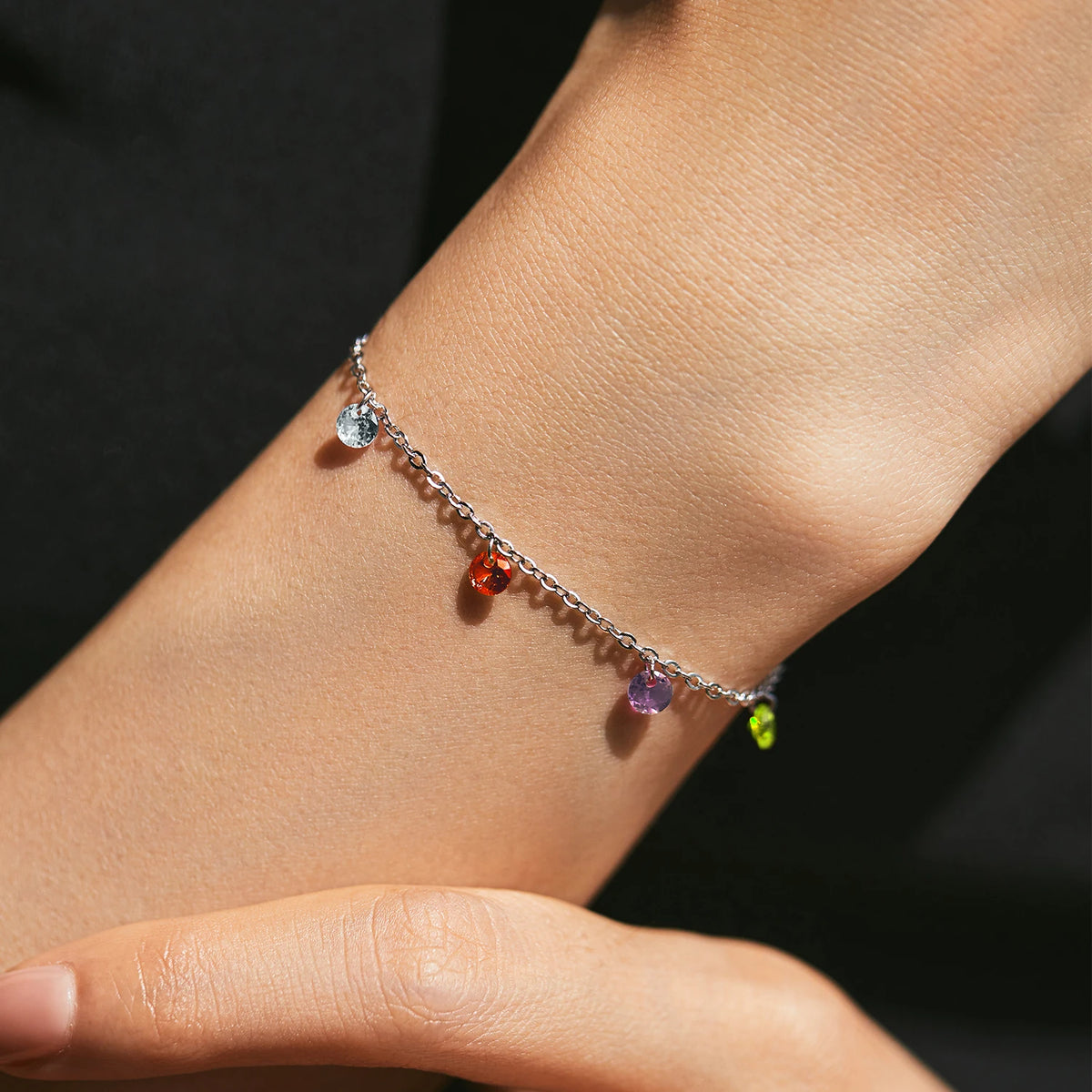 Pulseira em Prata 925 - Virena Rainbow