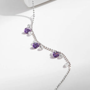 Pulseira em Prata 925 - Marsiak Ametista