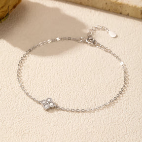 Pulseira em Prata 925 - Virena Trevo da Sorte