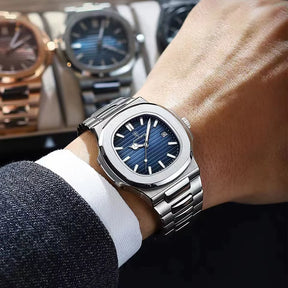 Relógio Luxo - Marsiak Silver Elite