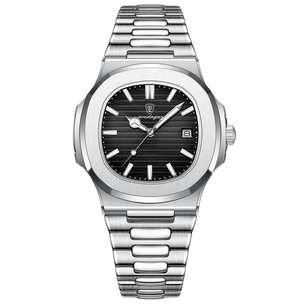 Relógio Luxo - Marsiak Silver Elite