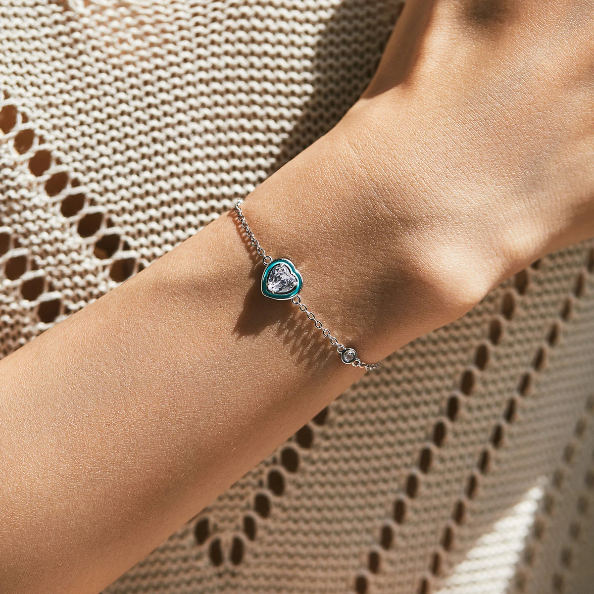 Pulseira em Prata 925 - Virena Encanto do Coração