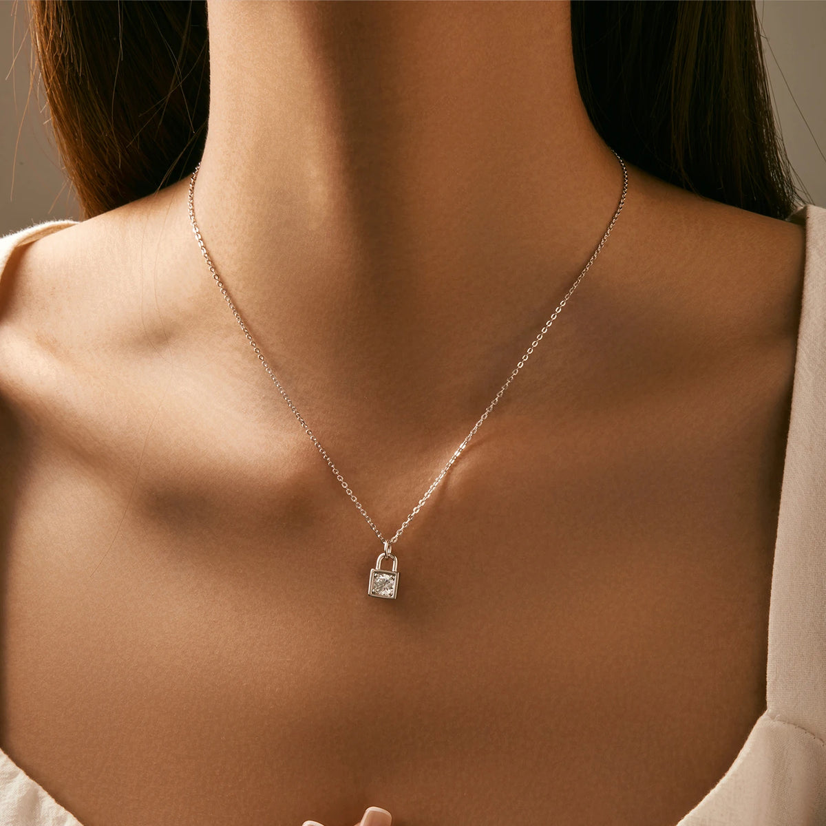 Colar em Moissanite - Virena Everlock