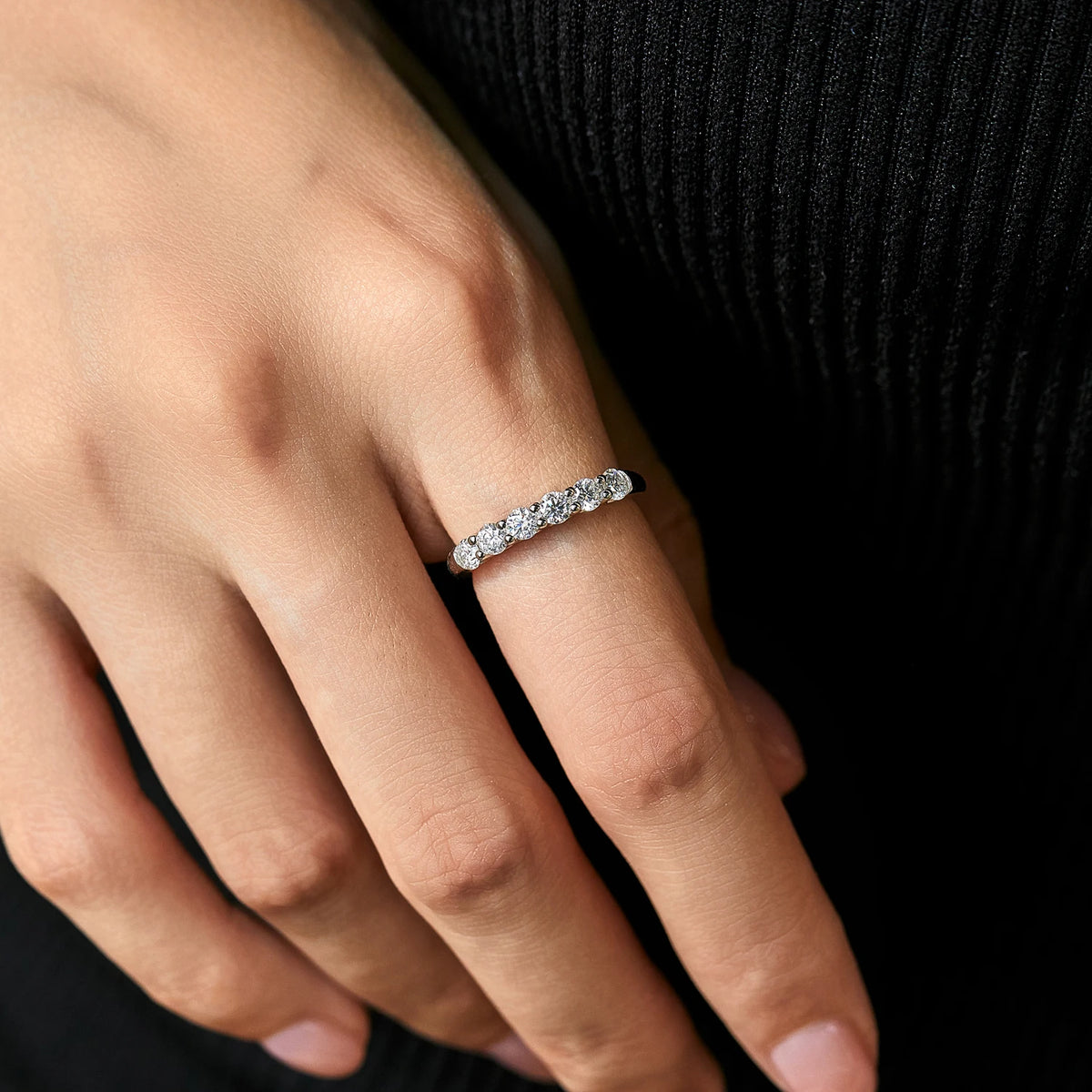 Anel em Moissanite – Virena Clarité