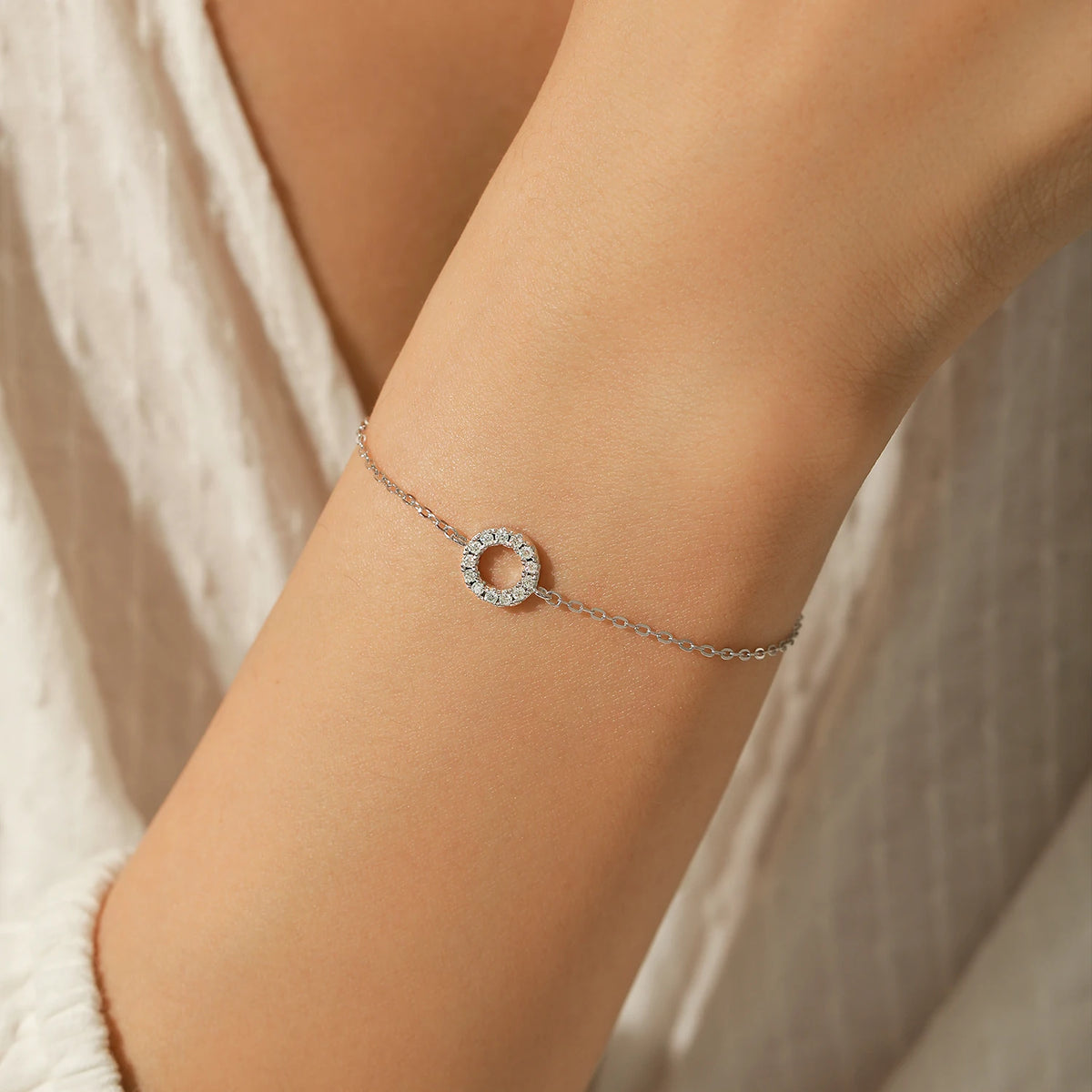 Pulseira em Moissanite - Virena Stellaris