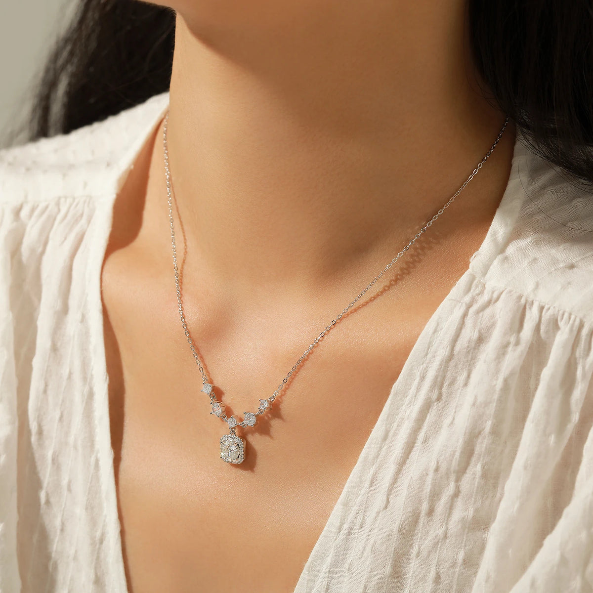 Colar em Moissanite - Virena Amavi