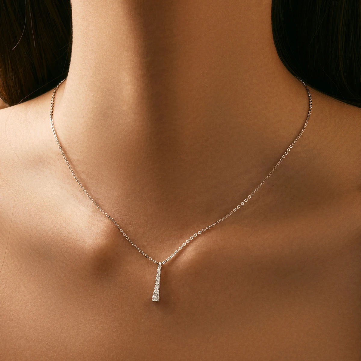 Colar em Moissanite - Virena Élégance