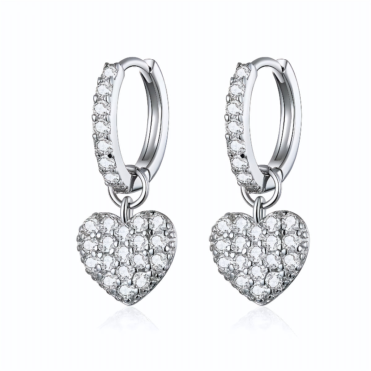 Brinco Argola em Prata 925 - Virena Amore
