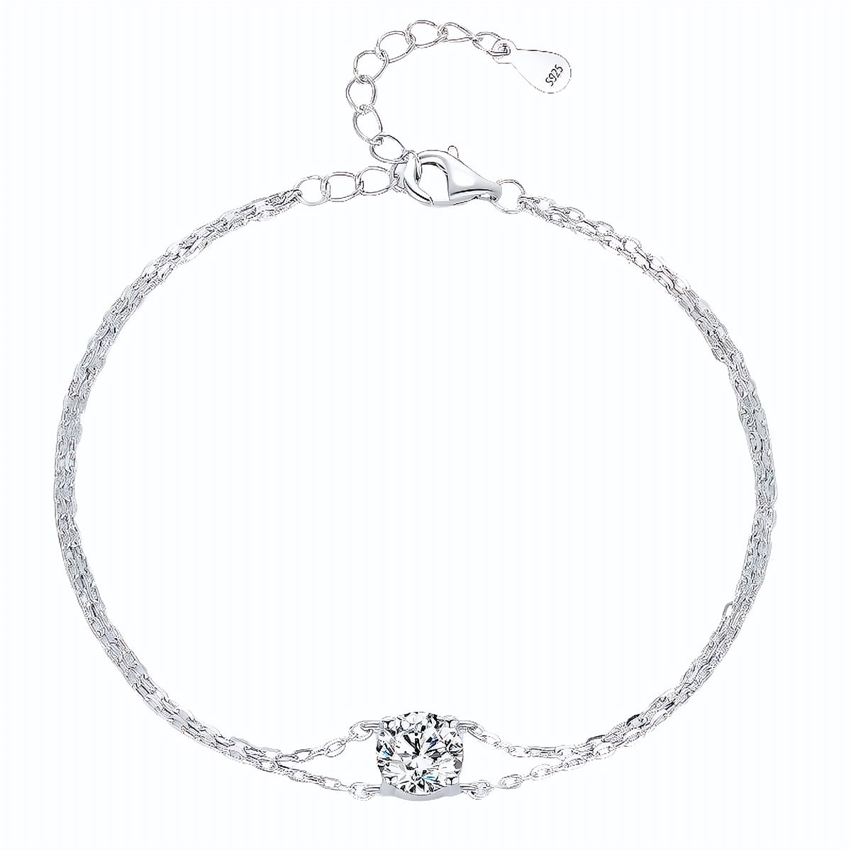 Pulseira em Moissanite - Virena Opulence