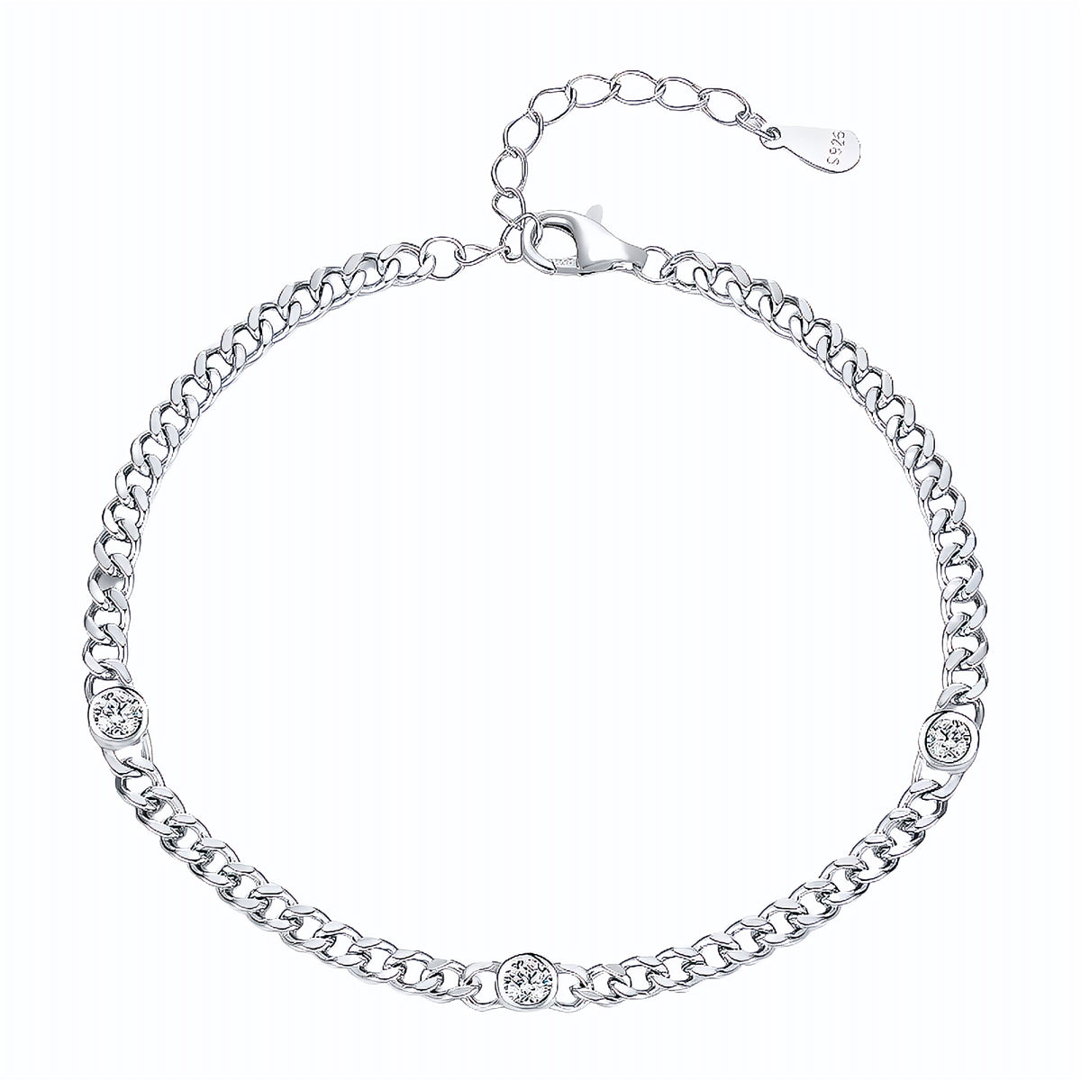 Pulseira em Moissanite – Virena Orbis