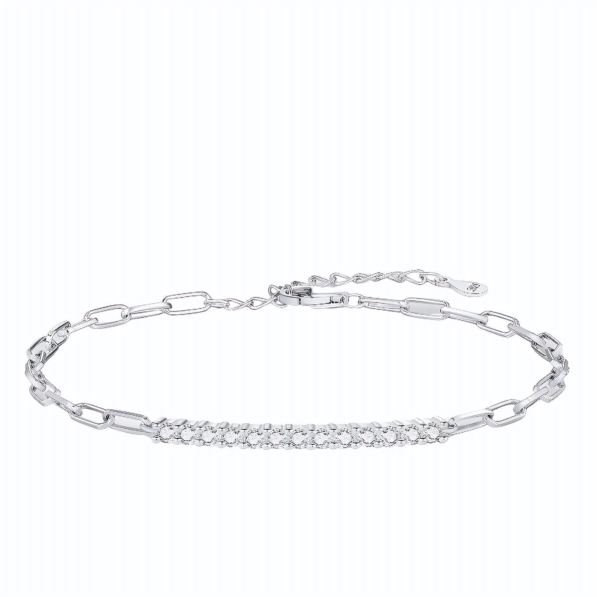 Pulseira em Moissanite - Virena Axis