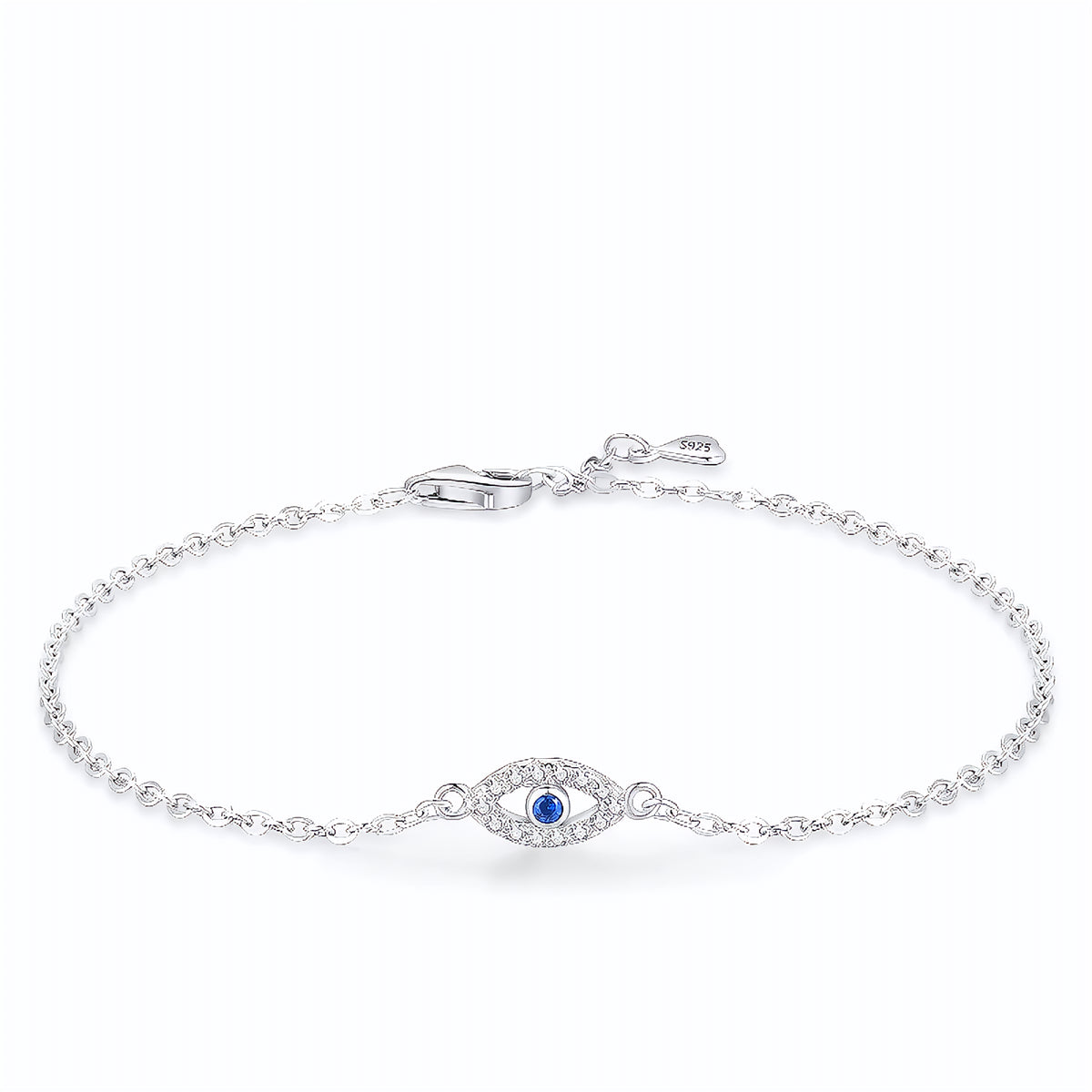 Pulseira em Prata 925 - Virena Olho Grego