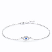 Pulseira em Prata 925 - Virena Olho Grego