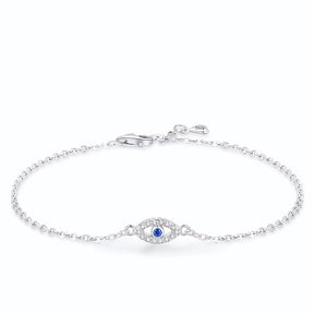 Pulseira em Prata 925 - Virena Olho Grego