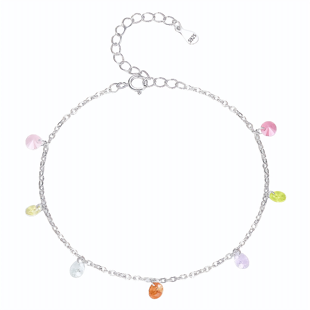 Pulseira em Prata 925 - Virena Rainbow