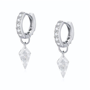 Brinco Argola em Prata 925 - Virena Prism