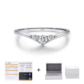 Anel em Moissanite - Virena Vesper